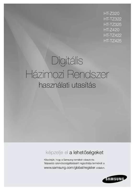 Mode d'emploi SAMSUNG HT-TZ425