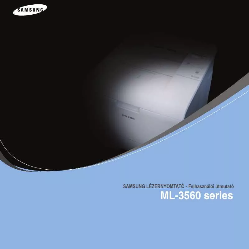 Mode d'emploi SAMSUNG ML-3560