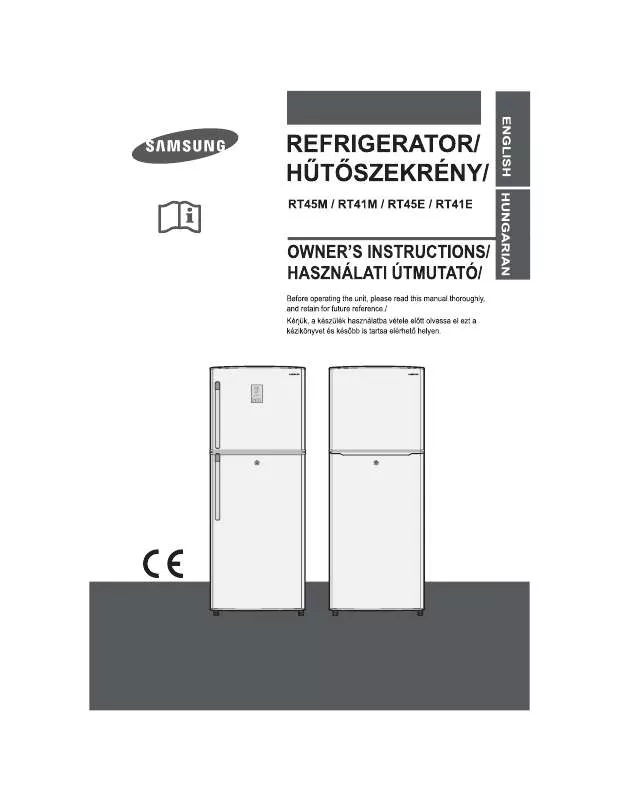 Mode d'emploi SAMSUNG RT45MASM