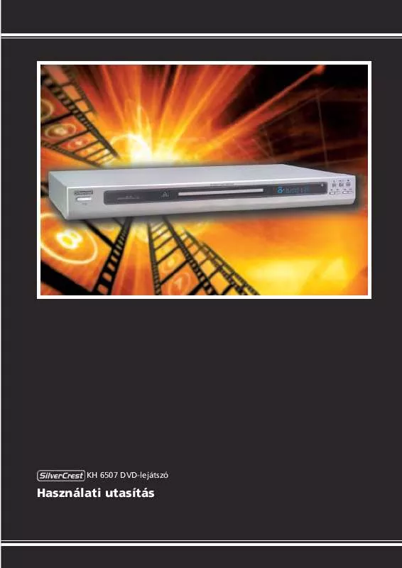 Mode d'emploi SILVERCREST KH 6507 DIVX DVD-PLAYER