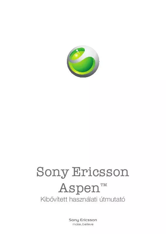 Mode d'emploi SONY ERICSSON ASPEN