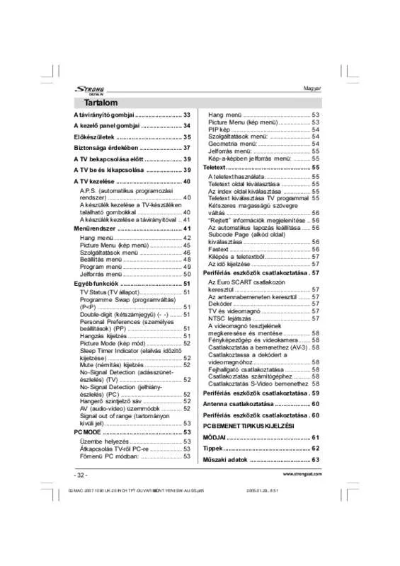 Mode d'emploi STRONG SRT L2050