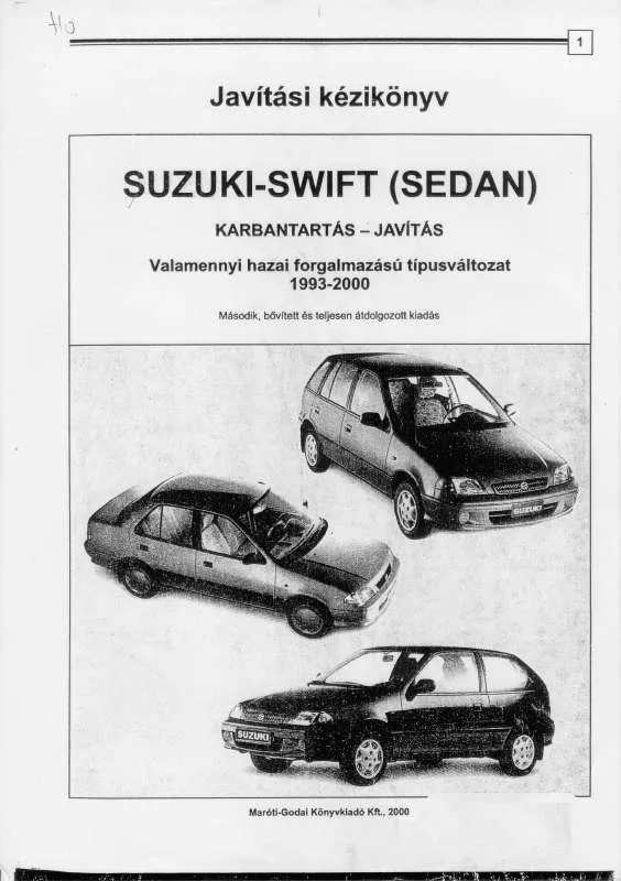 Mode d'emploi SUZUKI SF310