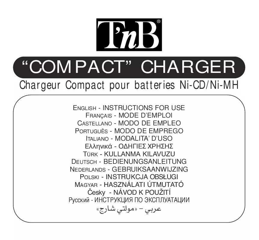 Mode d'emploi TNB CHBA035436