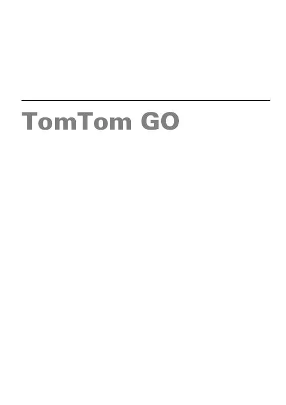 Mode d'emploi TOMTOM GO 910