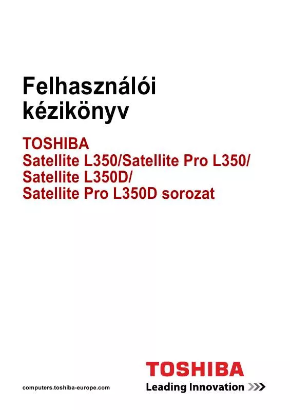 Mode d'emploi TOSHIBA SATELLITE L350