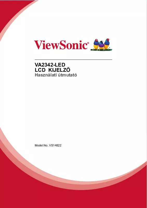 Mode d'emploi VIEWSONIC VA2342-LED