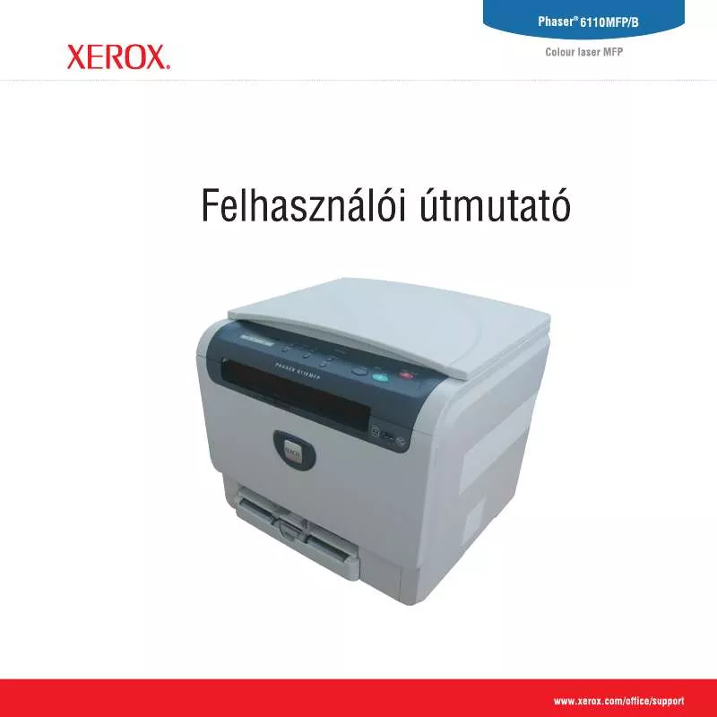 Mode d'emploi XEROX PHASER 6110 MFP-B