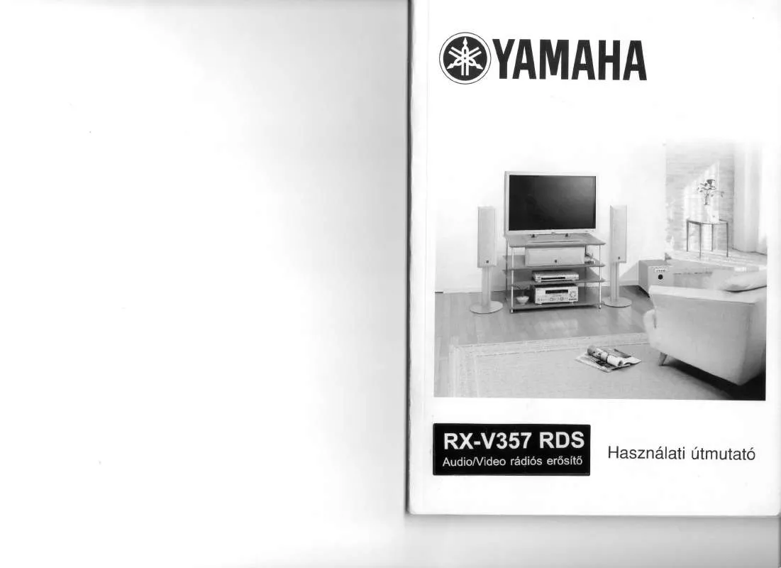 Mode d'emploi YAMAHA RX-V357 RDS