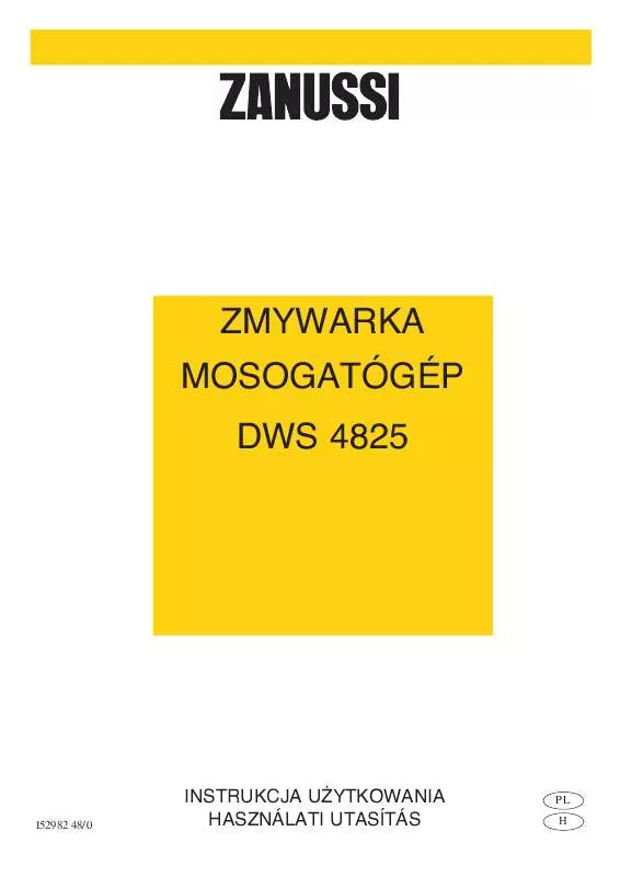 Mode d'emploi ZANUSSI DWS4825