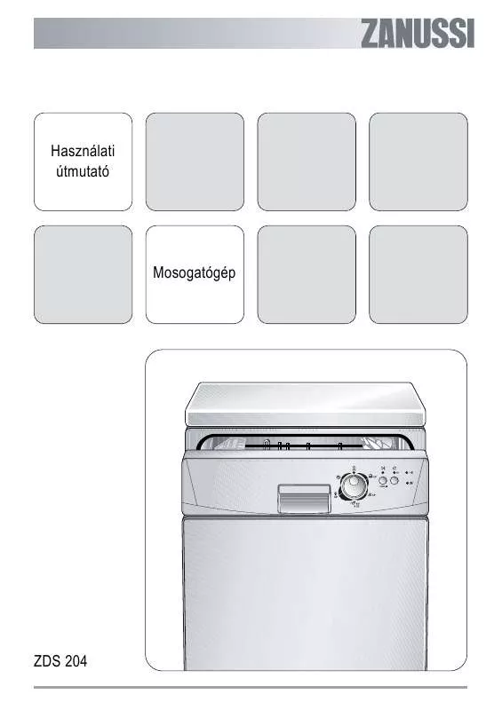 Mode d'emploi ZANUSSI ZDS204